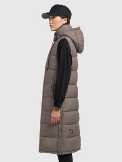 Khujo Vestes Sans Manches Gilet Tourin Femme Marron 12 Khujo Vestes Sans Manches Gilet Tourin Femme Marron -Khujo Boutique db8f06bfce39ba921838f0754729725a