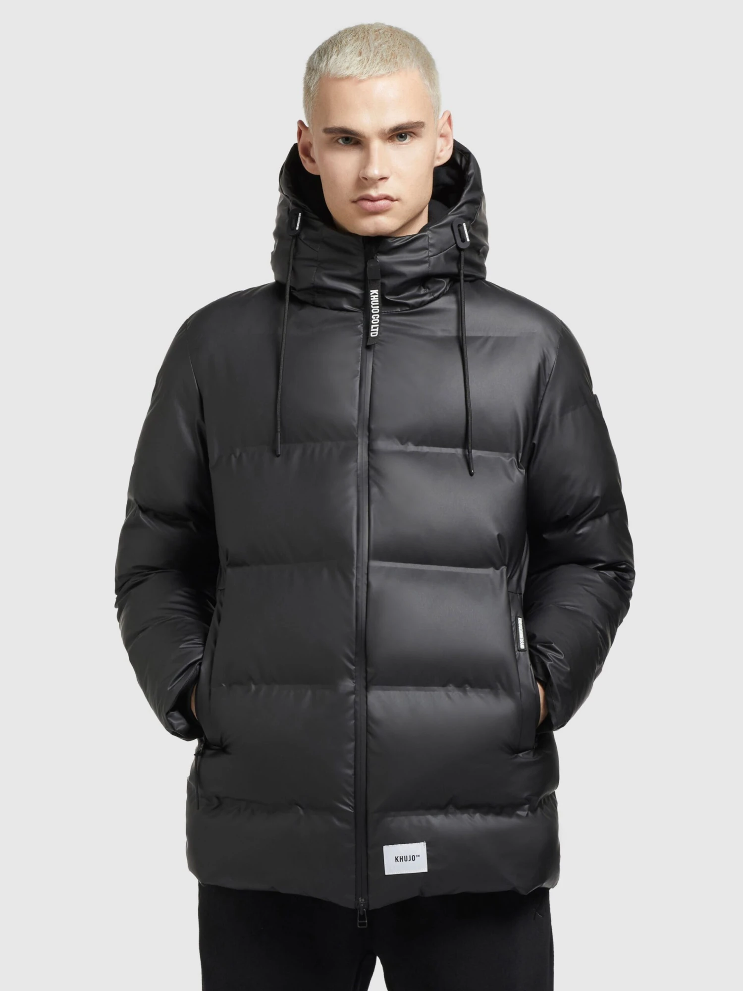Khujo Vestes De Mi-saison Veste Mi-saison Nabor Homme Noir 2 Khujo Vestes De Mi-saison Veste Mi-saison Nabor Homme Noir - Image 2