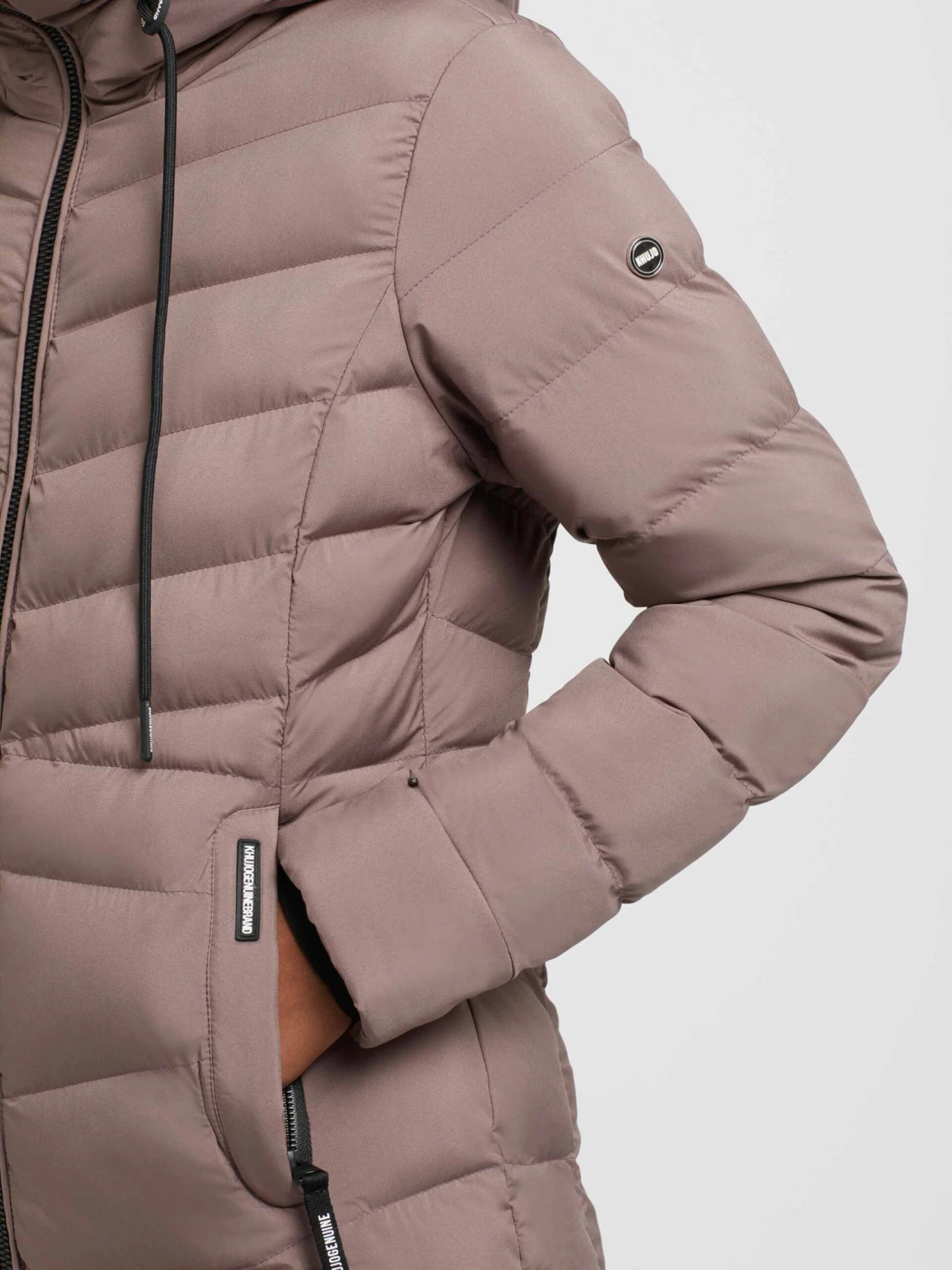 Khujo Manteaux Dhiver Manteau D’hiver Ingram2 Femme Taupe 8 Khujo Manteaux Dhiver Manteau D’hiver Ingram2 Femme Taupe - Image 8