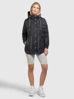 Khujo Vestes De Mi-saison Veste Mi-saison PRAYATA Femme Gris Foncé 9 Khujo Vestes De Mi-saison Veste Mi-saison PRAYATA Femme Gris Foncé -Khujo Boutique dcb9765212332223765b801c6c93d799