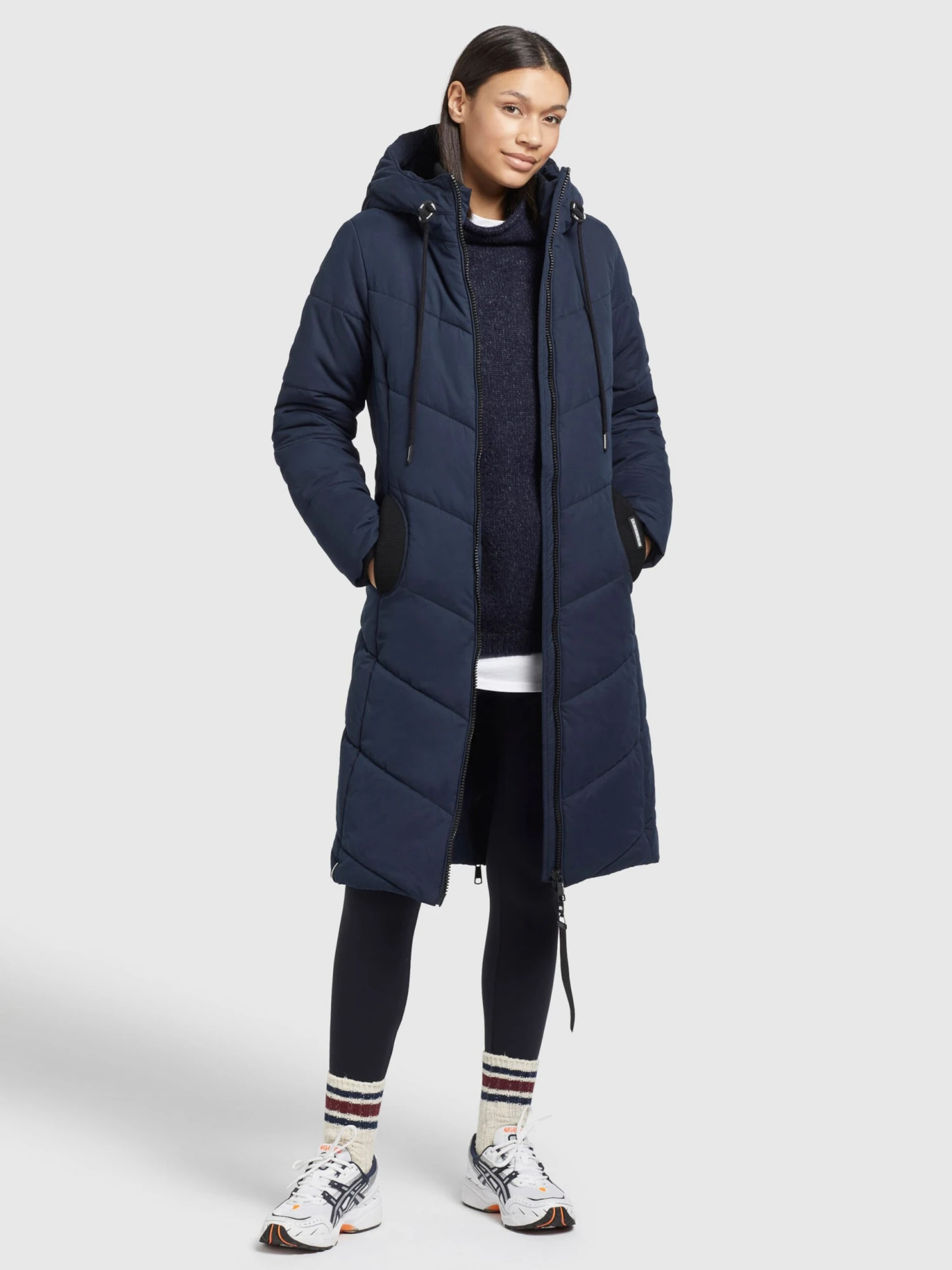 Khujo Vestes Dhiver Veste D’hiver Aribay Femme Bleu Marine 3 Khujo Vestes Dhiver Veste D’hiver Aribay Femme Bleu Marine - Image 3
