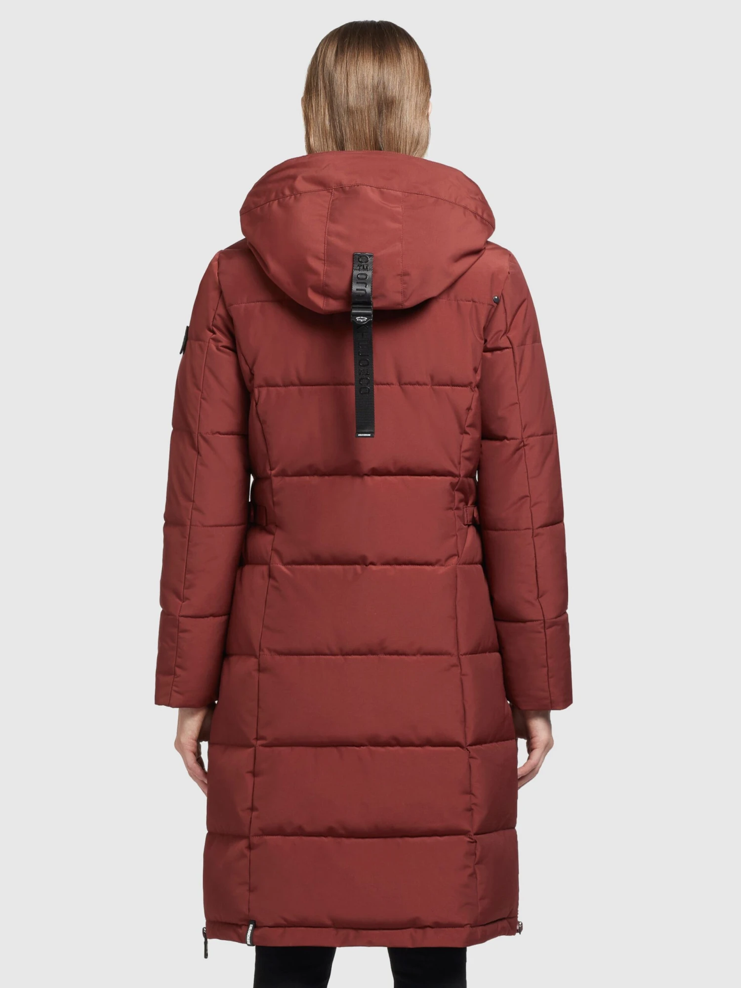 Khujo Manteaux Dhiver Manteau D’hiver Cliv Femme Rouge Rouille 4 Khujo Manteaux Dhiver Manteau D’hiver Cliv Femme Rouge Rouille - Image 4