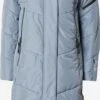 Khujo Manteaux Dhiver Manteau D’hiver Sonje Femme Bleu Clair