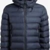 Khujo Vestes Dhiver Veste D’hiver Gamer Homme Bleu Foncé