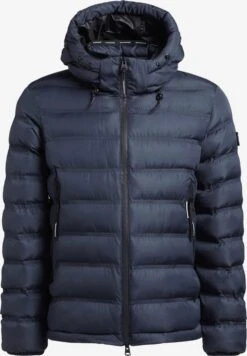 Khujo Vestes Dhiver Veste D’hiver Gamer Homme Bleu Foncé