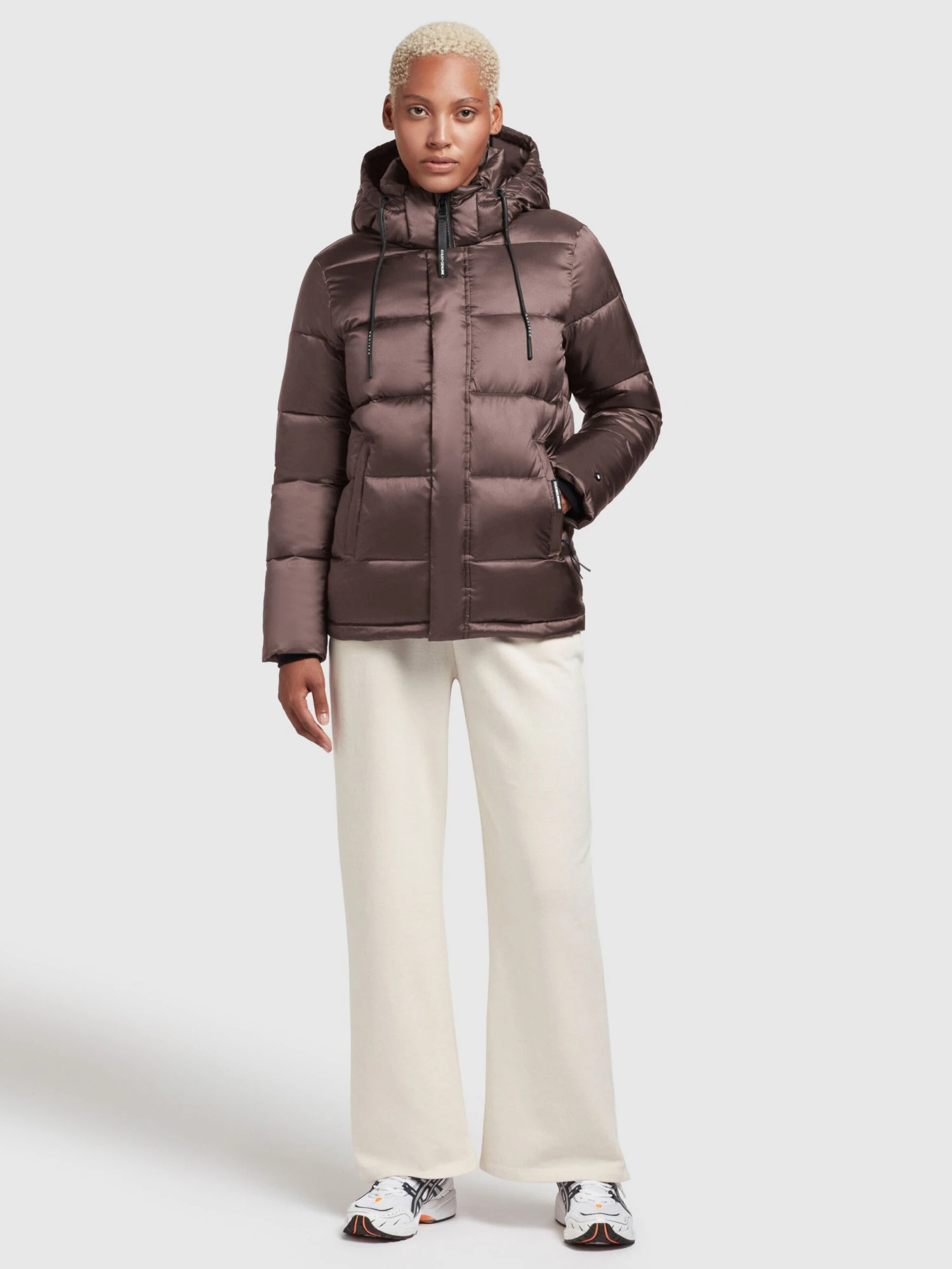 Khujo Vestes Dhiver Veste D’hiver Evona Femme Taupe 6 Khujo Vestes Dhiver Veste D’hiver Evona Femme Taupe - Image 6