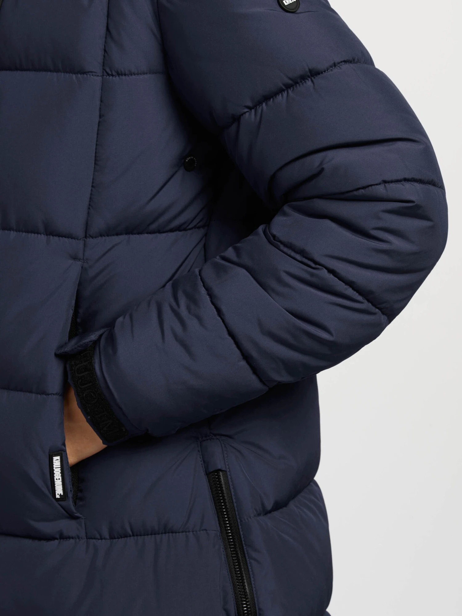 Khujo Manteaux Dhiver Manteau D’hiver Youma Femme Bleu Marine 8 Khujo Manteaux Dhiver Manteau D’hiver Youma Femme Bleu Marine - Image 8