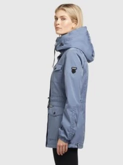Khujo Parkas Parka Mi-saison ELST Femme Bleu 12 Khujo Parkas Parka Mi-saison ELST Femme Bleu -Khujo Boutique e0929637cd576a68cc3a81321bb233ce