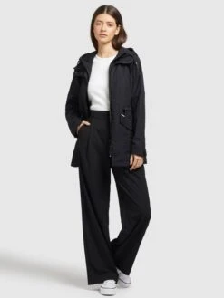 Khujo Parkas Parka Mi-saison FELINA Femme Noir 12 Khujo Parkas Parka Mi-saison FELINA Femme Noir -Khujo Boutique e09ccb301ace4c040839d848da601d0f