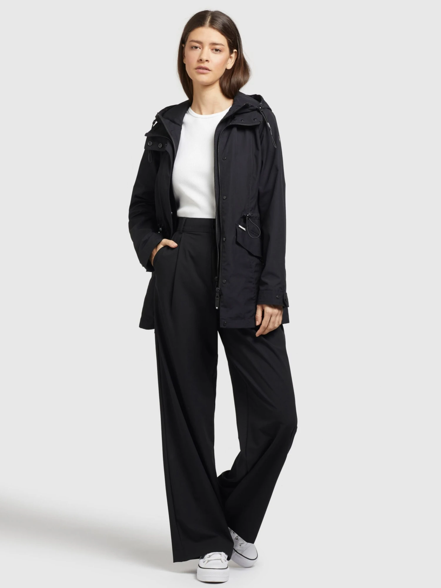 Khujo Parkas Parka Mi-saison FELINA Femme Noir 5 Khujo Parkas Parka Mi-saison FELINA Femme Noir - Image 5