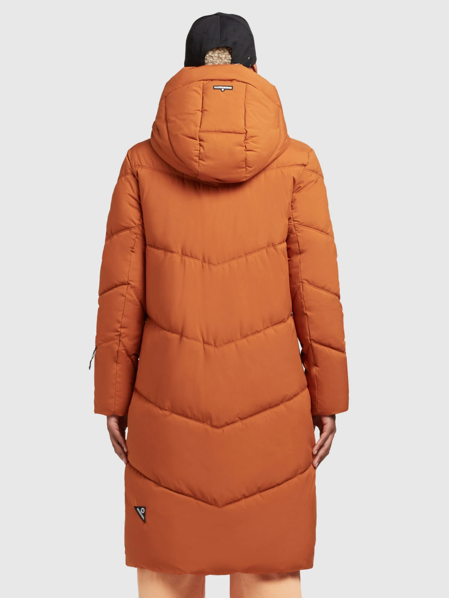 Khujo Manteaux Dhiver Manteau D’hiver Torino2 Femme Orange 4 Khujo Manteaux Dhiver Manteau D’hiver Torino2 Femme Orange - Image 4