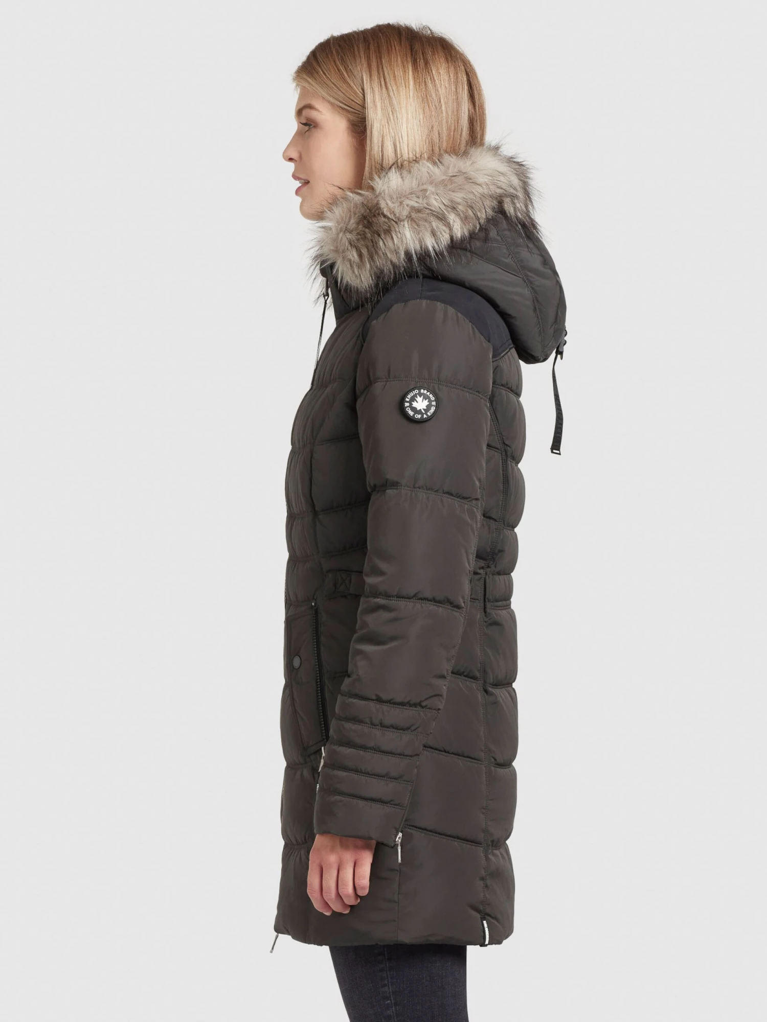 Khujo Manteaux Dhiver Manteau D’hiver Amaray Femme Anthracite 5 Khujo Manteaux Dhiver Manteau D’hiver Amaray Femme Anthracite - Image 5