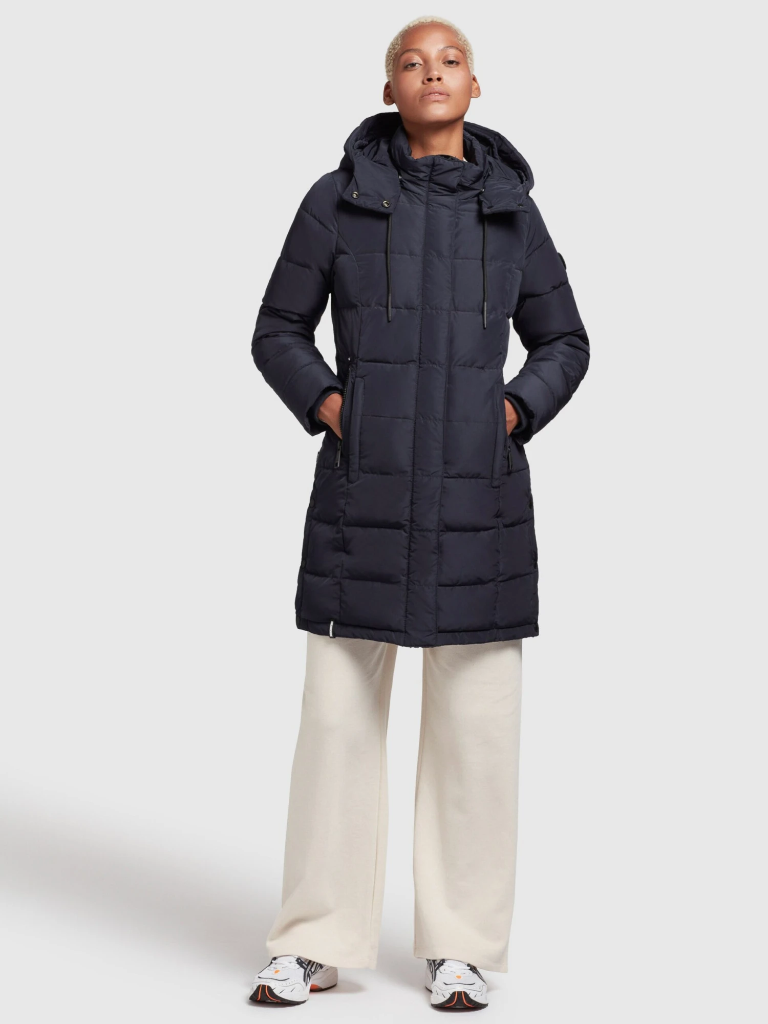 Khujo Manteaux Courts Manteau D’hiver Cups Femme Marine 6 Khujo Manteaux Courts Manteau D’hiver Cups Femme Marine - Image 6