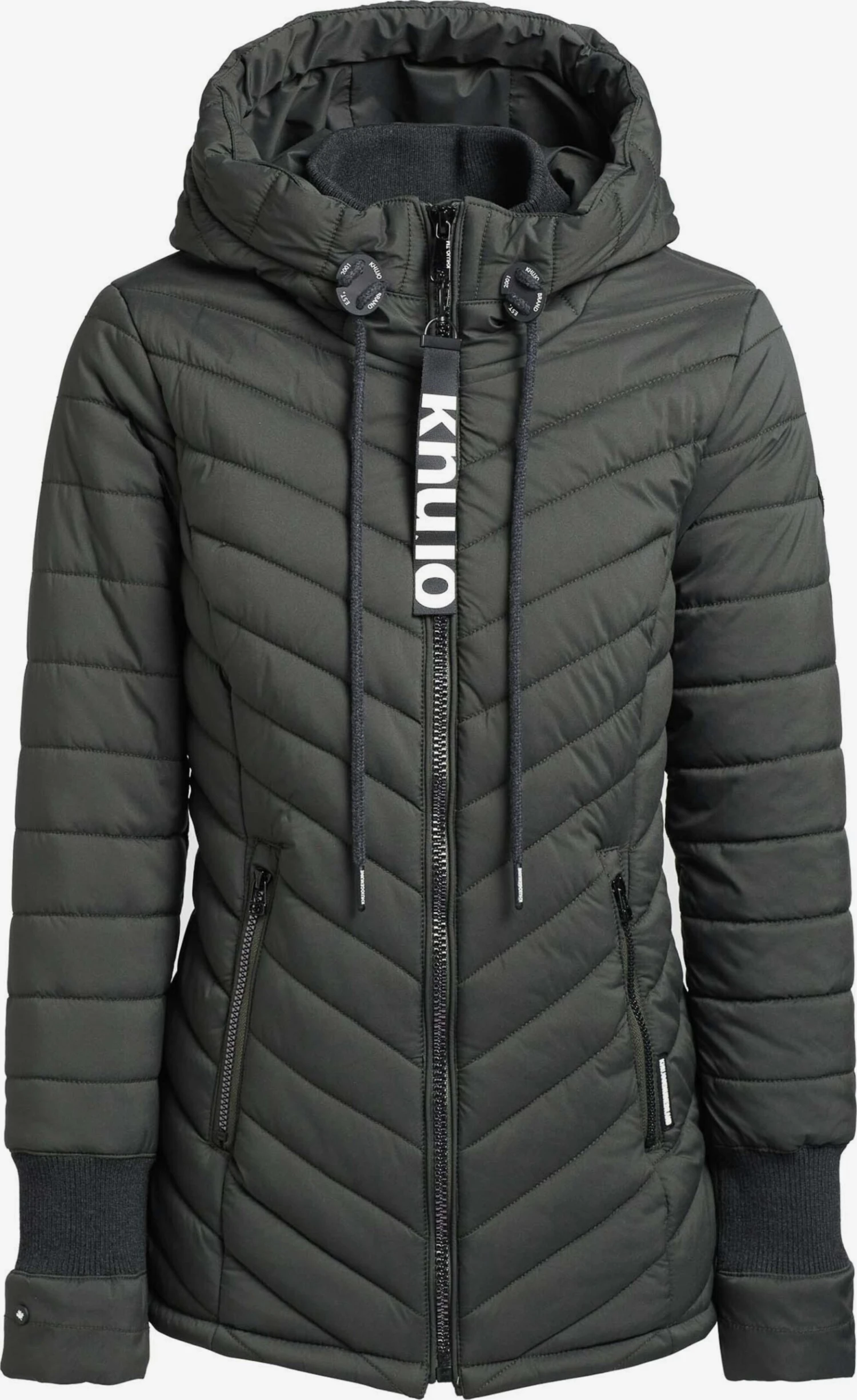 Khujo Vestes Matelassées Veste D’hiver Patt Femme Sapin 1 Khujo Vestes Matelassées Veste D’hiver Patt Femme Sapin