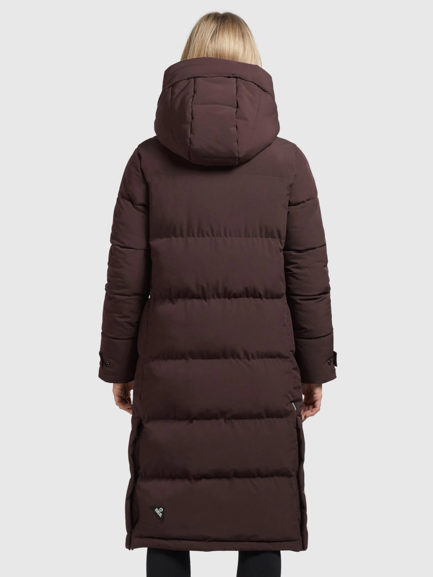 Khujo Manteaux Dhiver Manteau D’hiver Dakota Femme Lie De Vin 4 Khujo Manteaux Dhiver Manteau D’hiver Dakota Femme Lie De Vin - Image 4