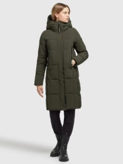 Khujo Manteaux De Mi-saison Manteau Mi-saison Namita Femme Vert Foncé 10 Khujo Manteaux De Mi-saison Manteau Mi-saison Namita Femme Vert Foncé -Khujo Boutique e38384567502b0a322f01e480e6e92e8