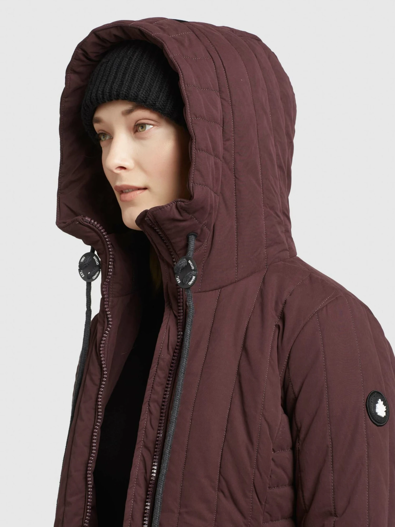Khujo Vestes Dhiver Veste D’hiver Femme Lie De Vin 5 Khujo Vestes Dhiver Veste D’hiver Femme Lie De Vin - Image 5