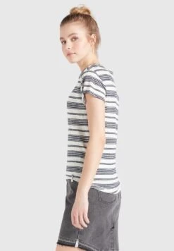 Khujo T-shirts T-shirt MATAMA Femme Marine / Blanc 10 Khujo T-shirts T-shirt MATAMA Femme Marine / Blanc -Khujo Boutique e3b7293175903c81def2aac549f0bccd