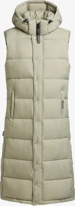 Khujo Vestes Sans Manches Gilet Magneta Femme Vert Pastel