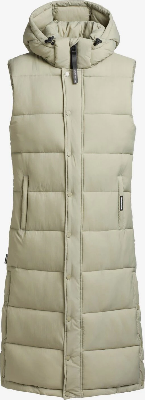 Khujo Vestes Sans Manches Gilet Magneta Femme Vert Pastel