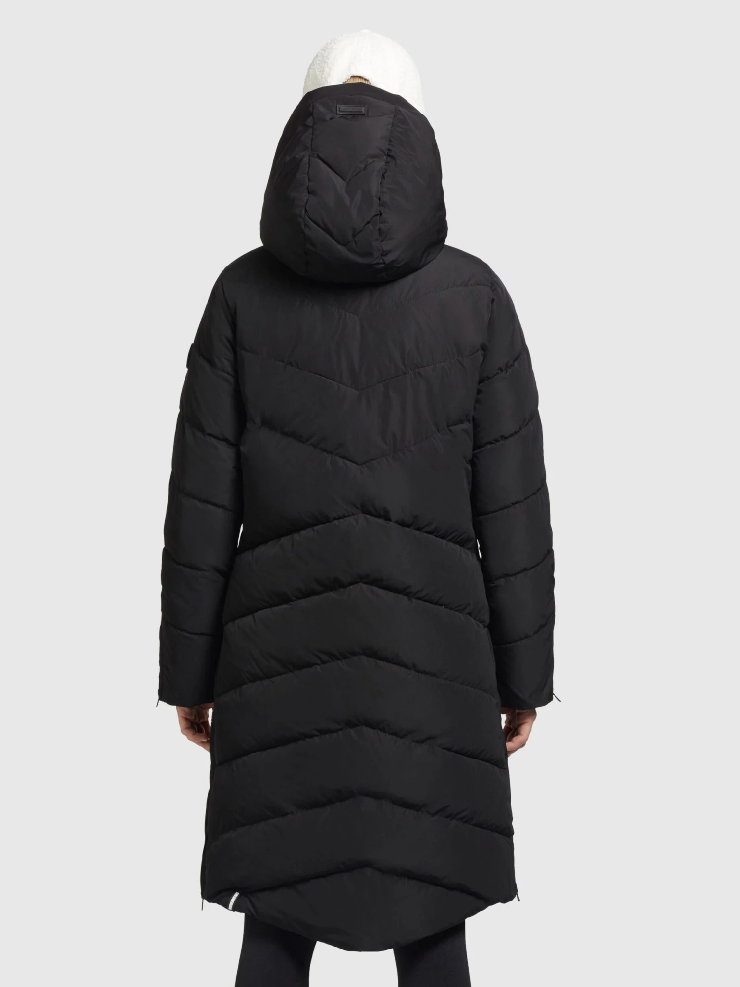 Khujo Manteaux Dhiver Manteau D’hiver Huba Femme Noir 4 Khujo Manteaux Dhiver Manteau D’hiver Huba Femme Noir - Image 4