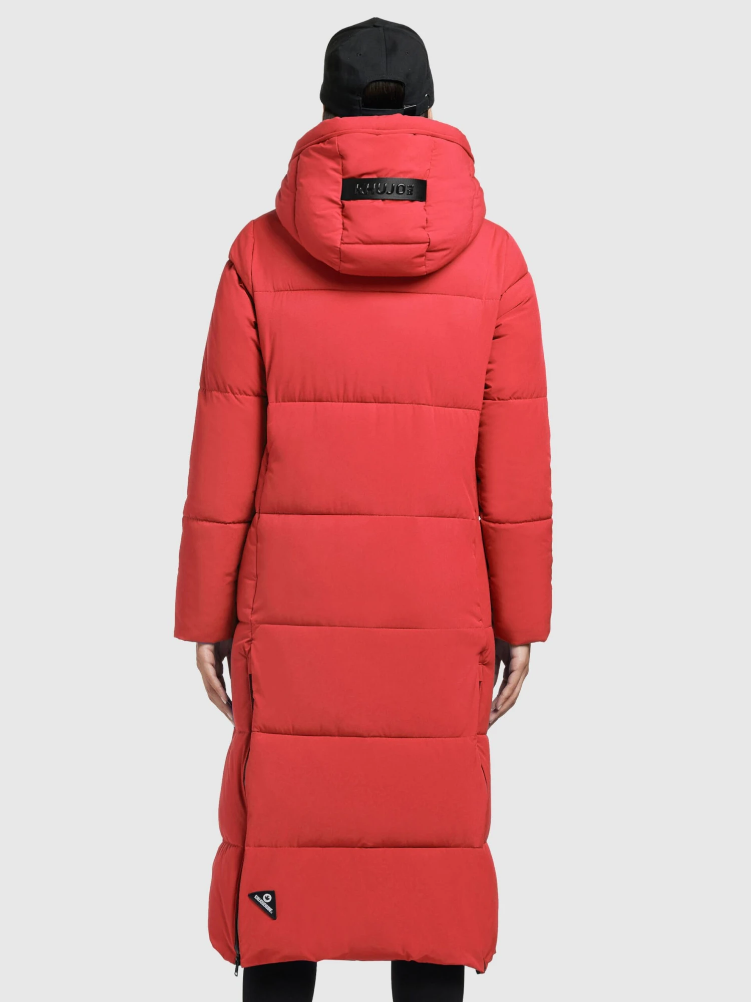 Khujo Manteaux De Mi-saison Manteau Mi-saison Melona Femme Rouge 4 Khujo Manteaux De Mi-saison Manteau Mi-saison Melona Femme Rouge - Image 4