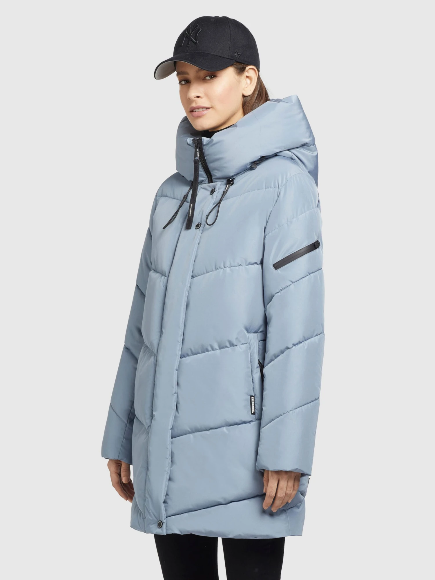Khujo Vestes Dhiver Veste D’hiver Jordis 4 Femme Bleu Clair 5 Khujo Vestes Dhiver Veste D’hiver Jordis 4 Femme Bleu Clair - Image 5