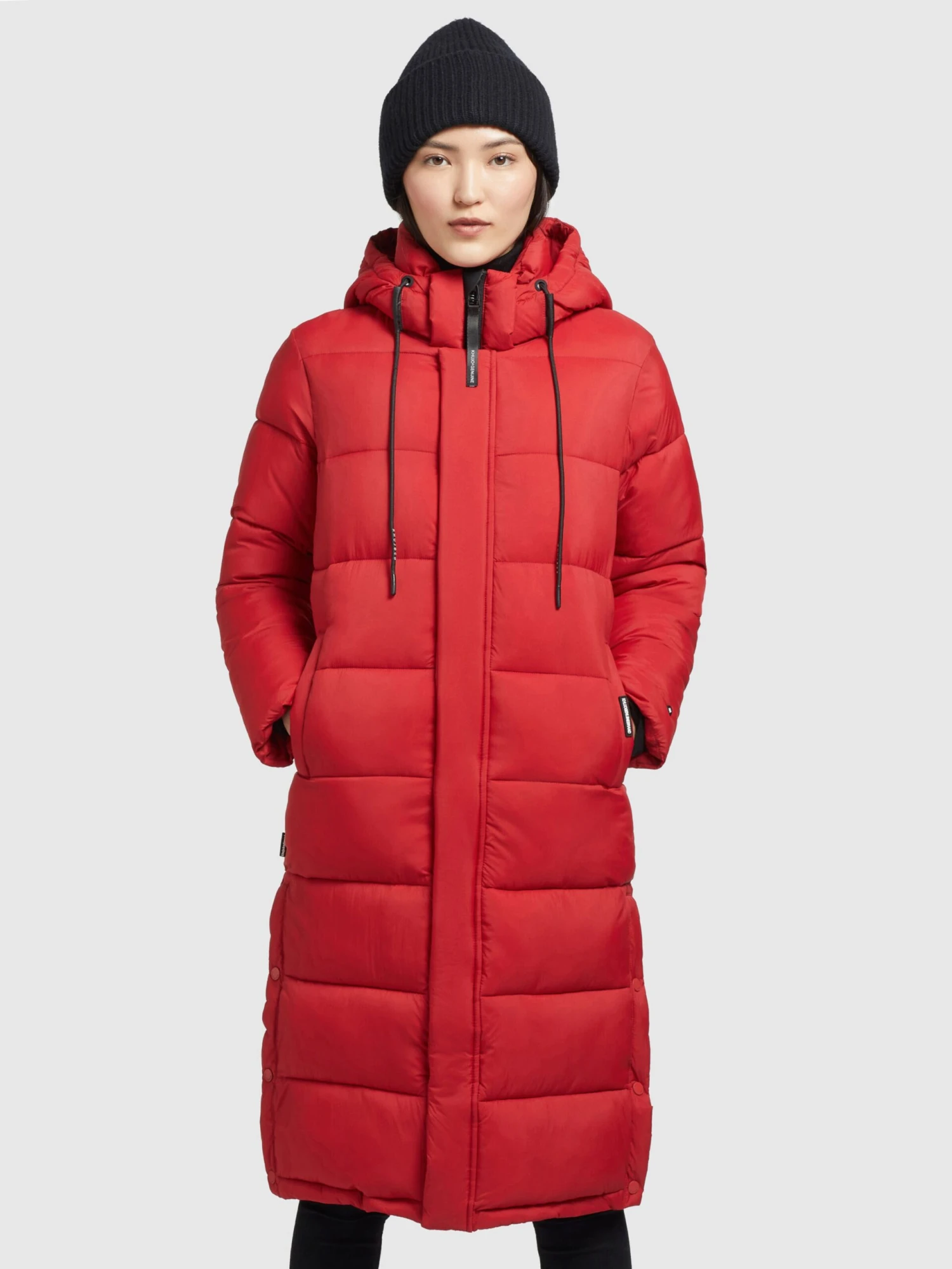 Khujo Manteaux Dhiver Manteau D’hiver Julina Femme Rouge 2 Khujo Manteaux Dhiver Manteau D’hiver Julina Femme Rouge - Image 2