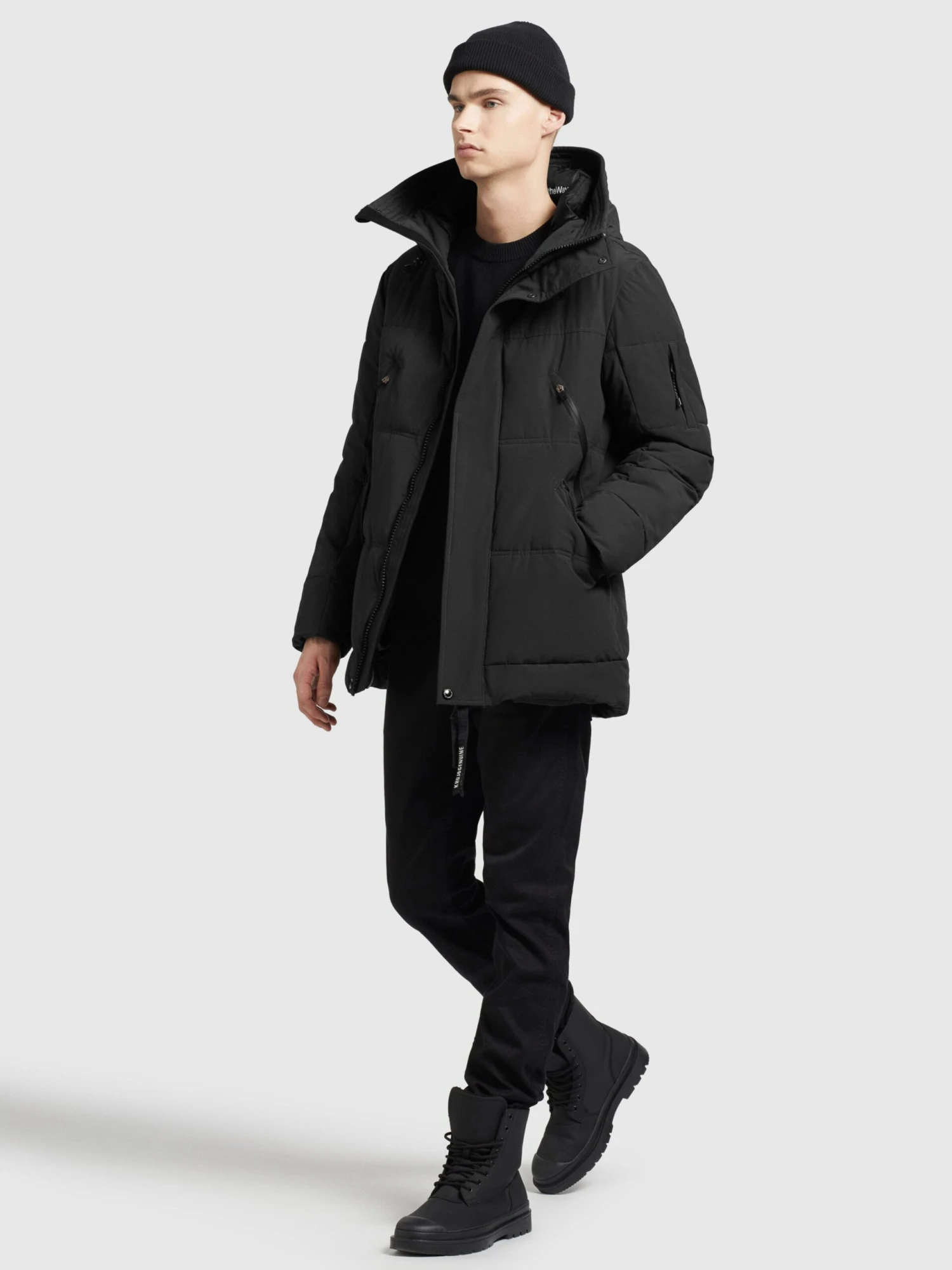 Khujo Vestes Dhiver Veste D’hiver Fank Homme Noir 6 Khujo Vestes Dhiver Veste D’hiver Fank Homme Noir - Image 6