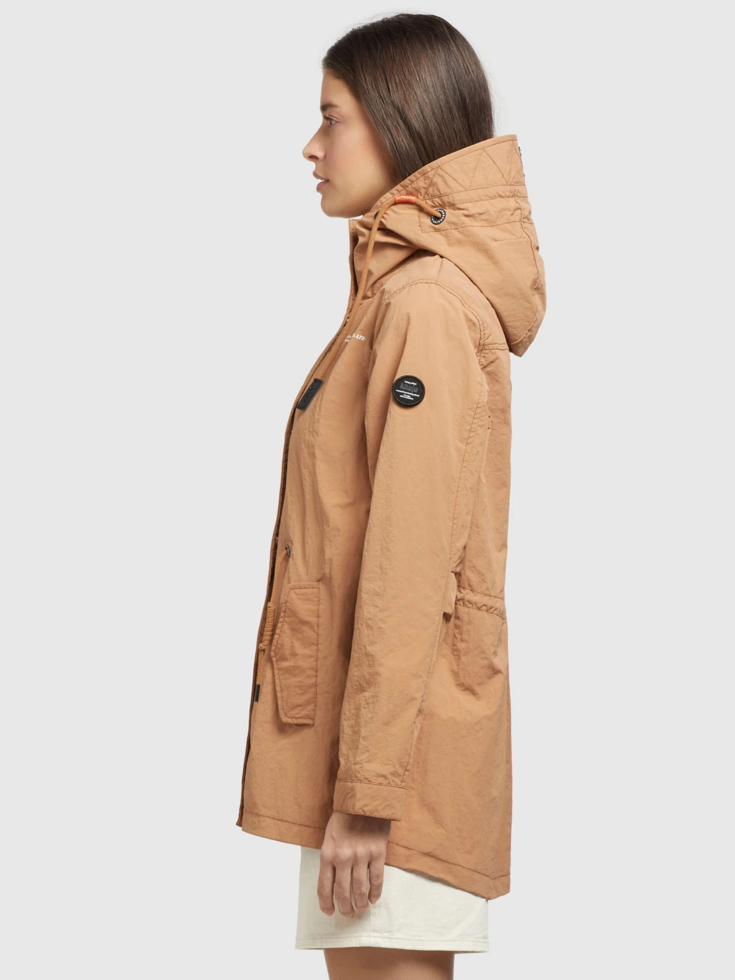 Khujo Vestes De Mi-saison Veste Mi-saison CAIMA Femme Beige 5 Khujo Vestes De Mi-saison Veste Mi-saison CAIMA Femme Beige - Image 5