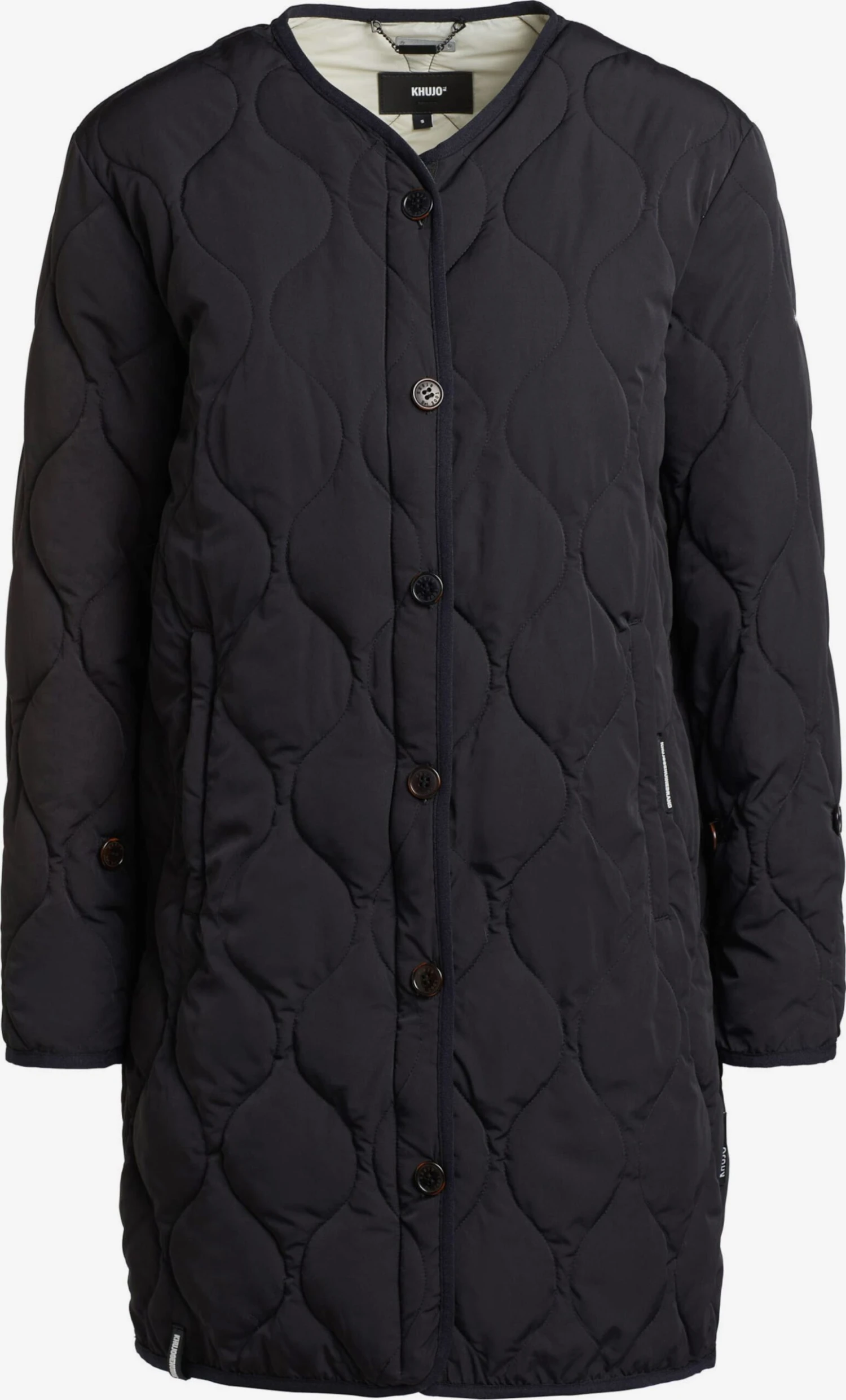 Khujo Manteaux De Mi-saison Manteau Mi-saison SIRA Femme Noir 1 Khujo Manteaux De Mi-saison Manteau Mi-saison SIRA Femme Noir