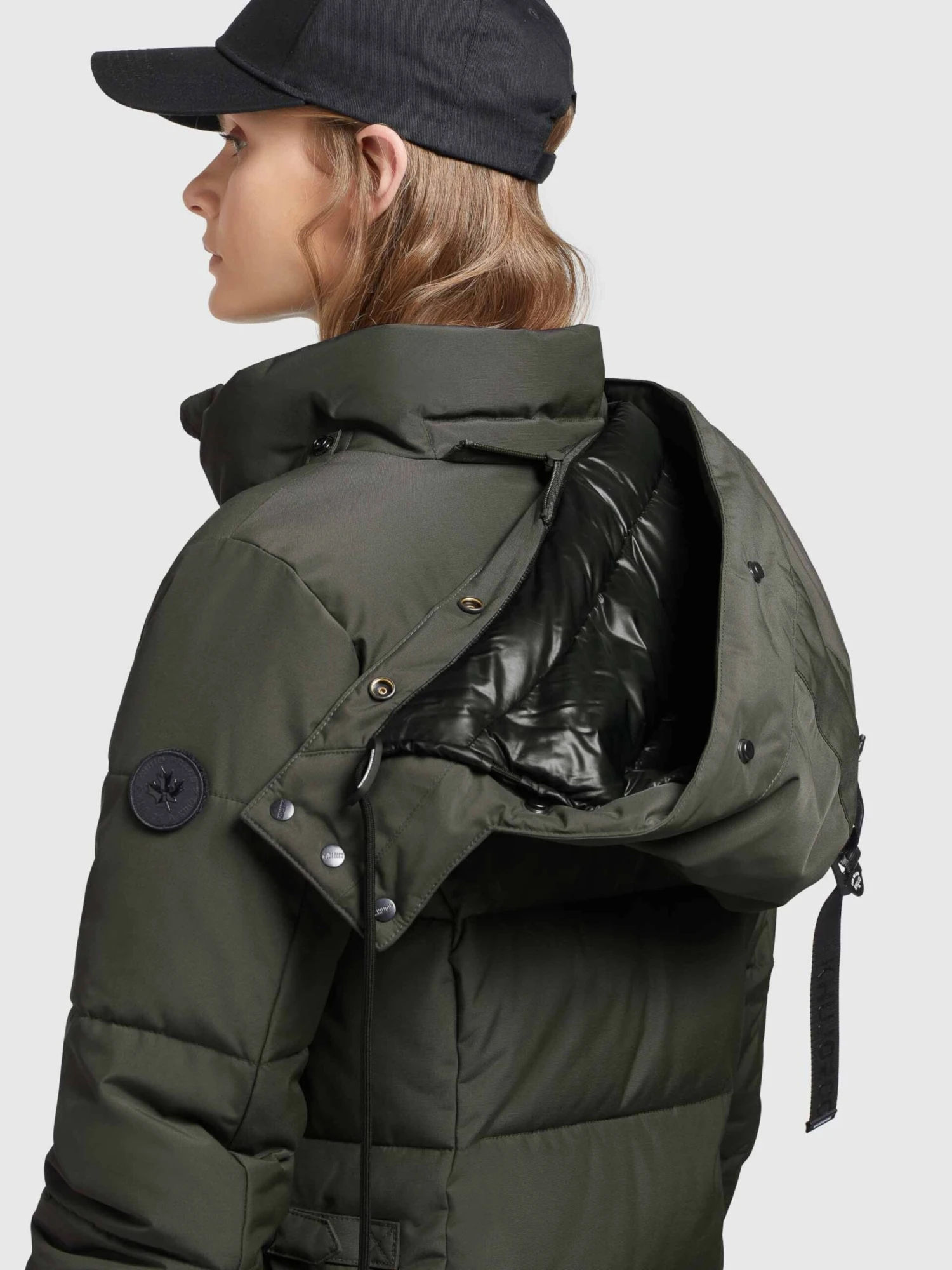 Khujo Manteaux Dhiver Manteau D’hiver Cliv Femme Vert Foncé 8 Khujo Manteaux Dhiver Manteau D’hiver Cliv Femme Vert Foncé - Image 8