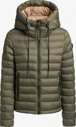 Khujo Vestes Dhiver Veste D’hiver Lovina Shine Femme Kaki