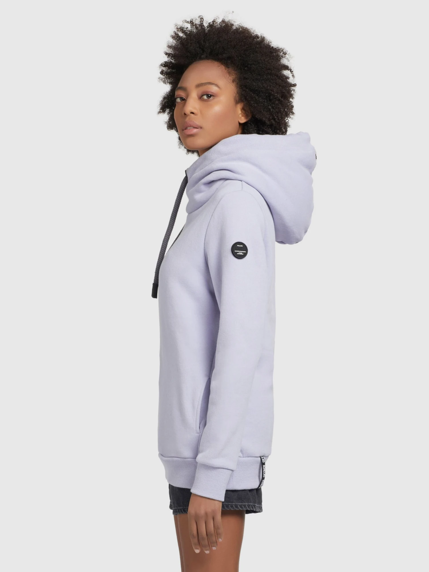 Khujo Sweats à Capuche Sweat-shirt Karima Femme Violet Clair 5 Khujo Sweats à Capuche Sweat-shirt Karima Femme Violet Clair - Image 5