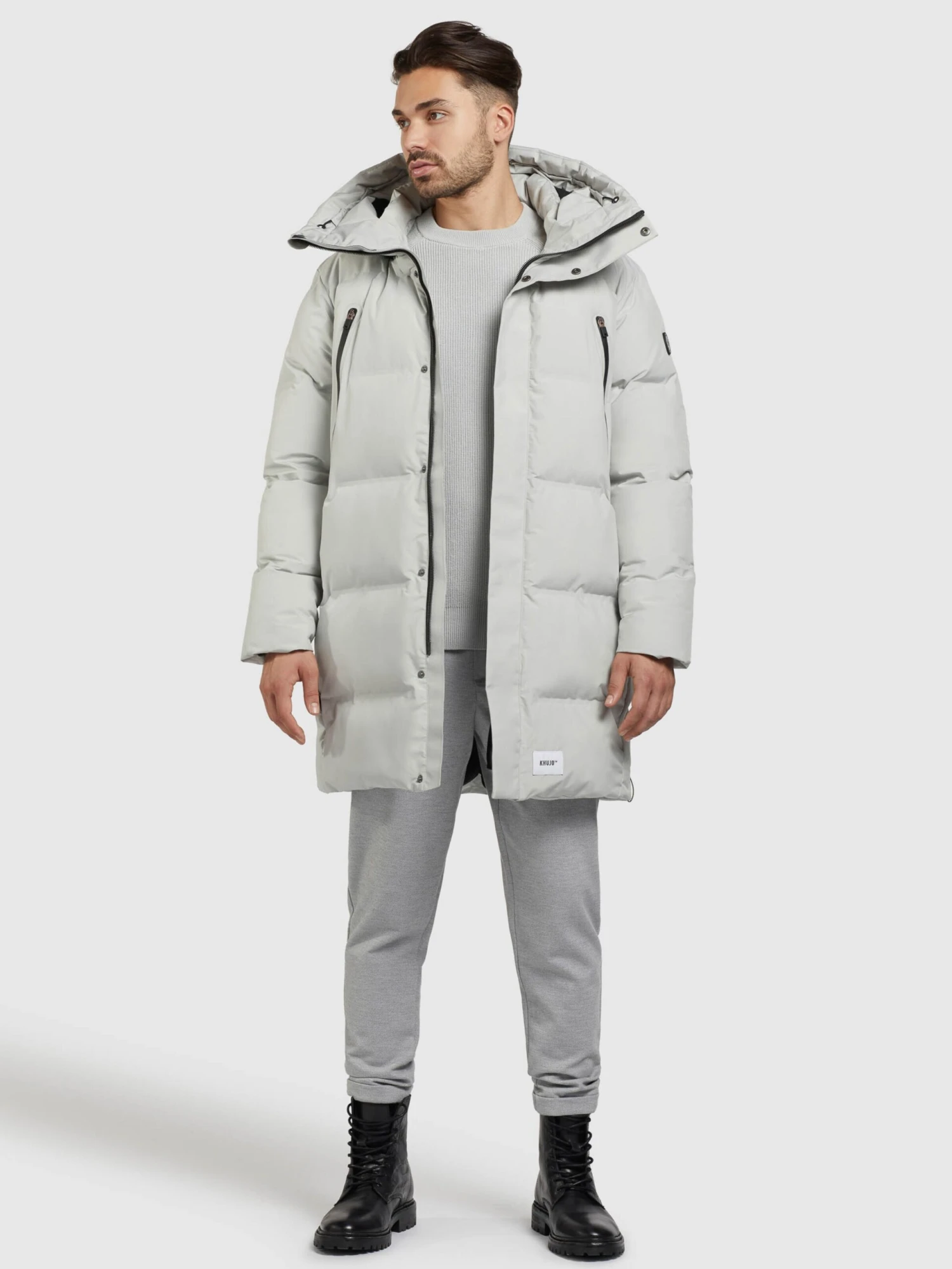 Khujo Vestes Dhiver Veste D’hiver Clide Homme Blanc 3 Khujo Vestes Dhiver Veste D’hiver Clide Homme Blanc - Image 3