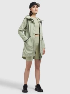 Khujo Manteaux De Mi-saison Manteau Mi-saison Games2 Femme Pomme -Khujo Boutique e77434f45db461043757852b97d64a2a