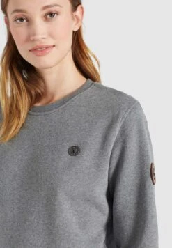 Khujo Sweats Sweat-shirt Lisel Femme Gris 12 Khujo Sweats Sweat-shirt Lisel Femme Gris -Khujo Boutique e7bdeb86498a5cc60b7f4902a98accc0