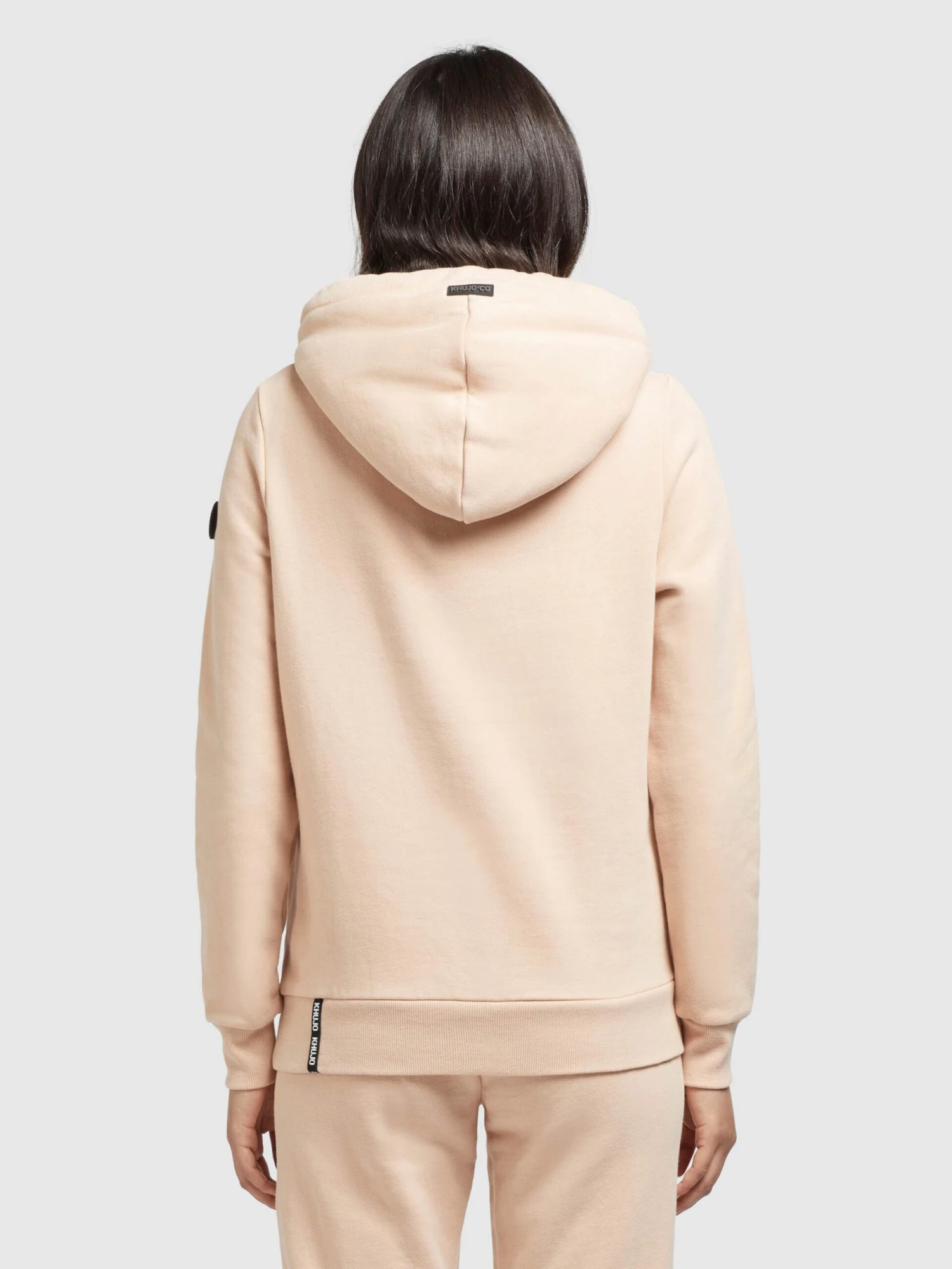 Khujo Sweats à Capuche Sweat-shirt Karima Femme Abricot 4 Khujo Sweats à Capuche Sweat-shirt Karima Femme Abricot - Image 4