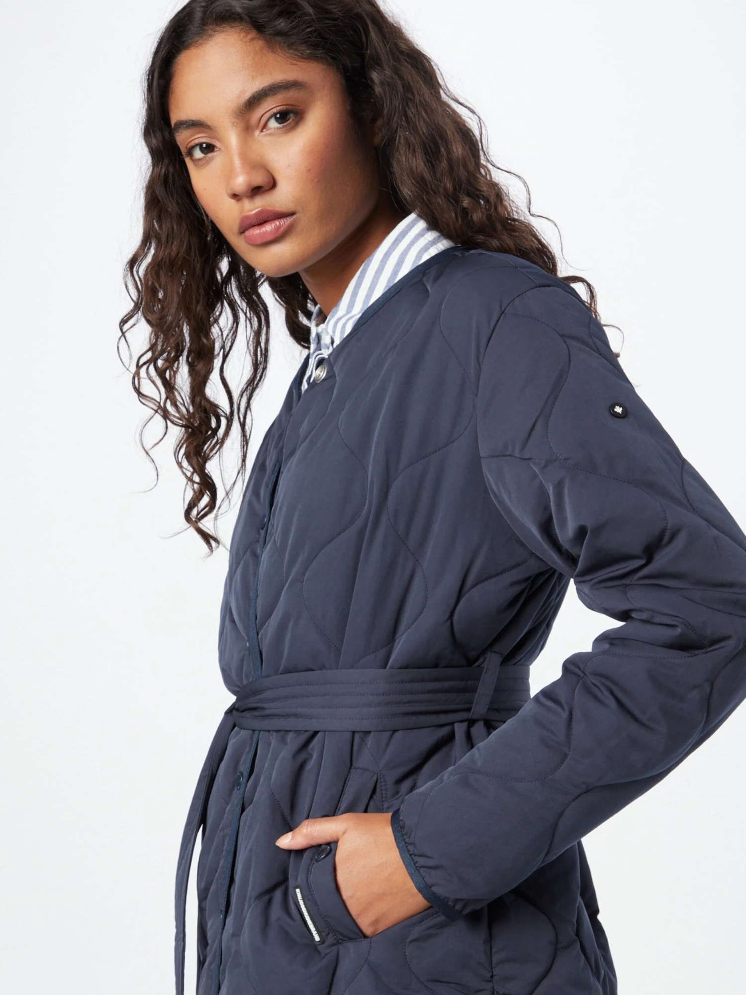 Khujo Vestes De Mi-saison Veste Mi-saison Yuna Femme Bleu Foncé 5 Khujo Vestes De Mi-saison Veste Mi-saison Yuna Femme Bleu Foncé - Image 5