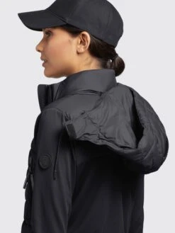 Khujo Vestes De Mi-saison Veste Mi-saison Dalis Matt Femme Noir -Khujo Boutique e90eb4dc065dc3d8dd98c66443fac194