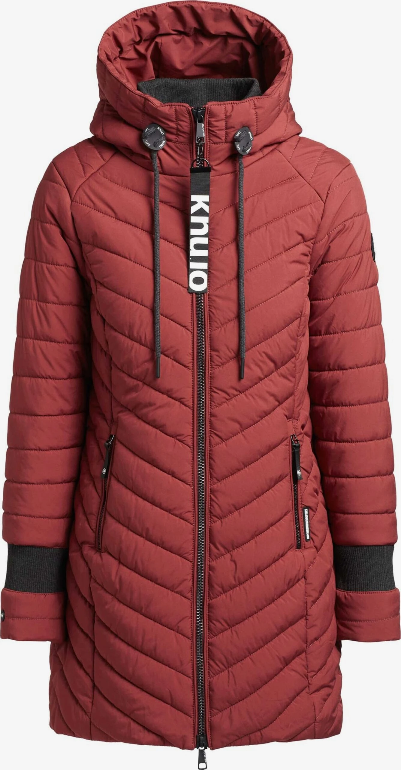 Khujo Manteaux Dhiver Manteau D’hiver Nita Femme Rouge Foncé 1 Khujo Manteaux Dhiver Manteau D’hiver Nita Femme Rouge Foncé