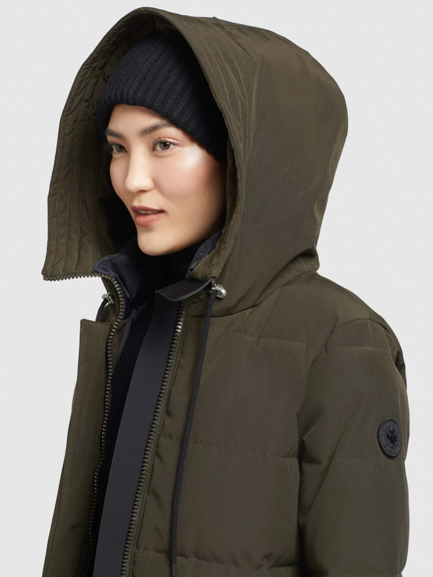 Khujo Manteaux Courts Manteau D’hiver Mats Femme Vert Foncé 7 Khujo Manteaux Courts Manteau D’hiver Mats Femme Vert Foncé - Image 7