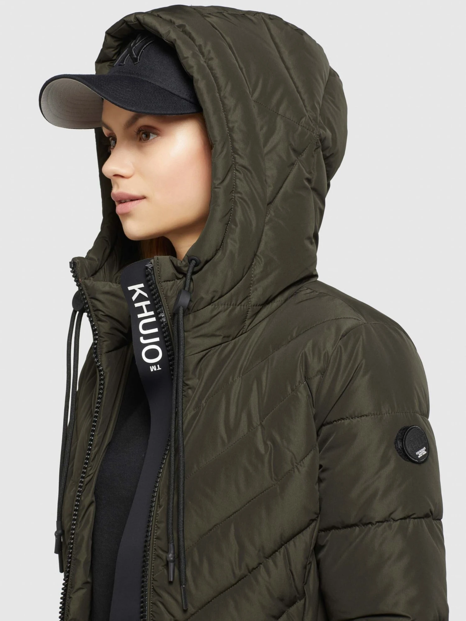 Khujo Manteaux De Mi-saison Manteau Mi-saison Mugg Femme Olive 7 Khujo Manteaux De Mi-saison Manteau Mi-saison Mugg Femme Olive - Image 7