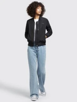 Khujo Vestes De Mi-saison Veste Mi-saison Stence2 Femme Noir -Khujo Boutique e9ddbd10ae989571fe81397d3ffc1b70