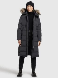 Khujo Manteaux Dhiver Manteau D’hiver LOLL Femme Anthracite 13 Khujo Manteaux Dhiver Manteau D’hiver LOLL Femme Anthracite -Khujo Boutique ea7201c3ae4752c1cc1567fb6f3c3f48