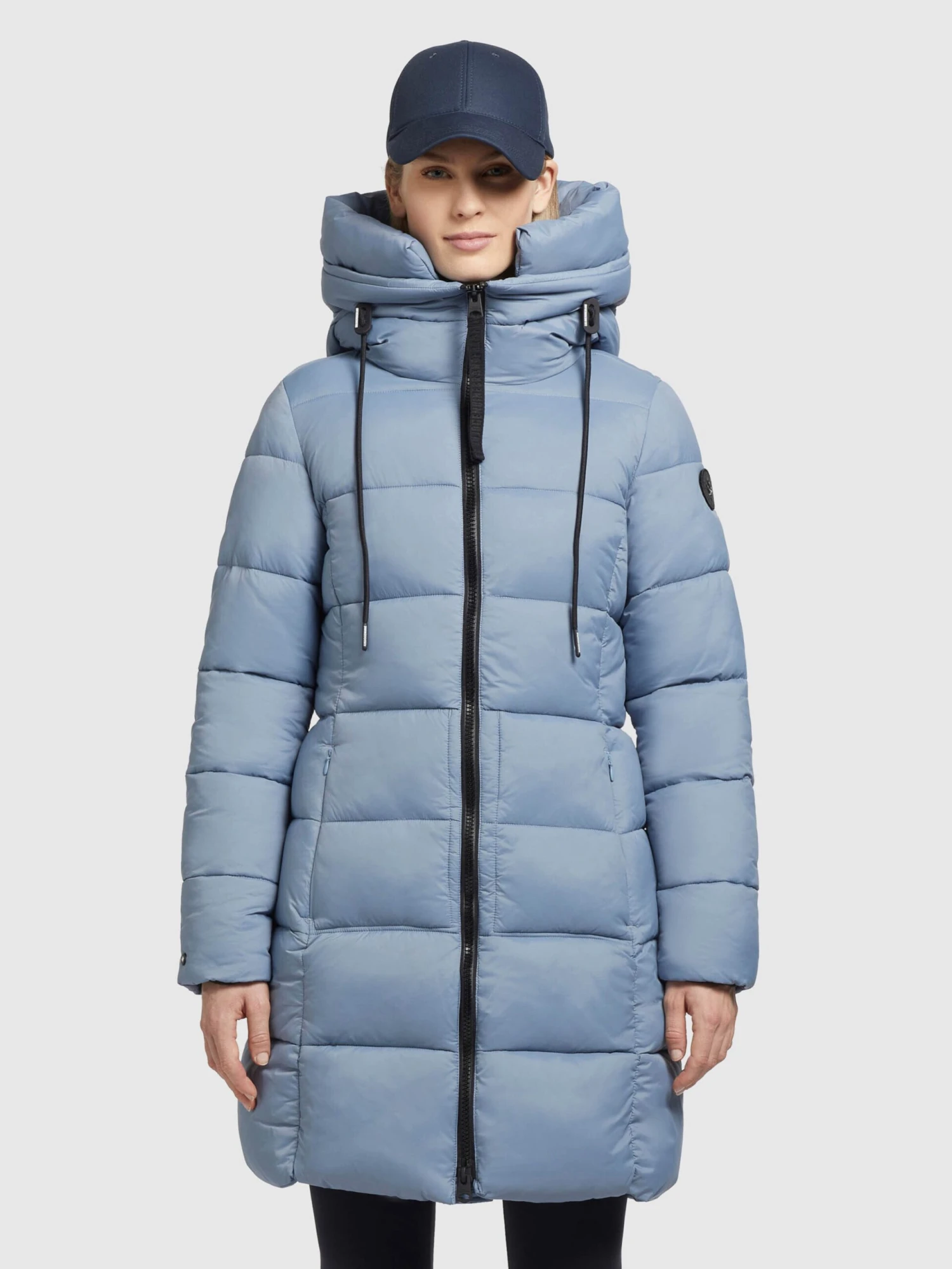Khujo Manteaux Dhiver Manteau D’hiver Tuula Femme Bleu Fumé 2 Khujo Manteaux Dhiver Manteau D’hiver Tuula Femme Bleu Fumé - Image 2