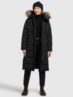 Khujo Manteaux Dhiver Manteau D’hiver LOLL Femme Noir 13 Khujo Manteaux Dhiver Manteau D’hiver LOLL Femme Noir -Khujo Boutique eab114175c0d6c2e9427c06a3c766364