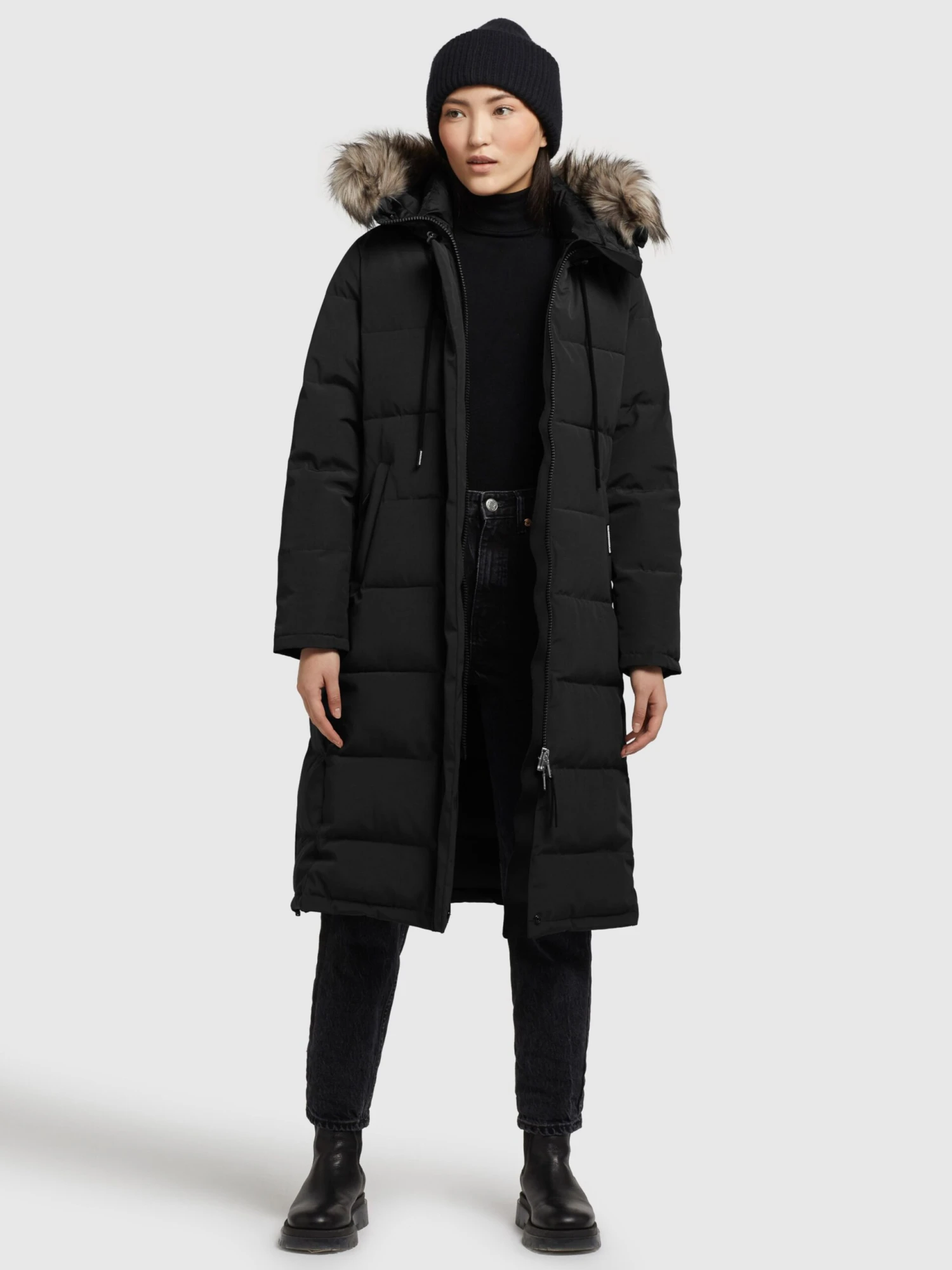 Khujo Manteaux Dhiver Manteau D’hiver LOLL Femme Noir 6 Khujo Manteaux Dhiver Manteau D’hiver LOLL Femme Noir - Image 6