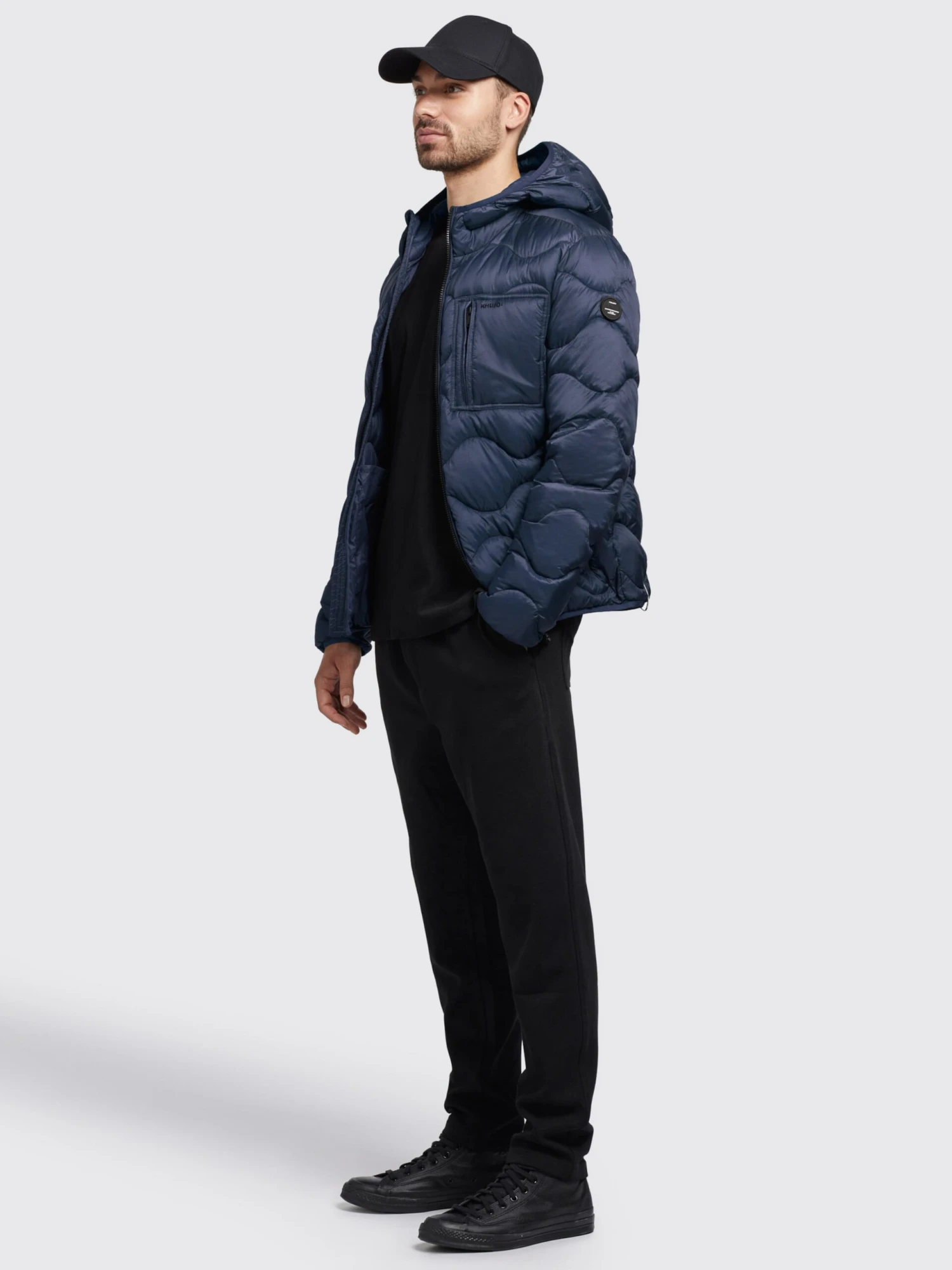 Khujo Vestes De Mi-saison Veste Mi-saison Remo Homme Bleu Foncé 6 Khujo Vestes De Mi-saison Veste Mi-saison Remo Homme Bleu Foncé - Image 6
