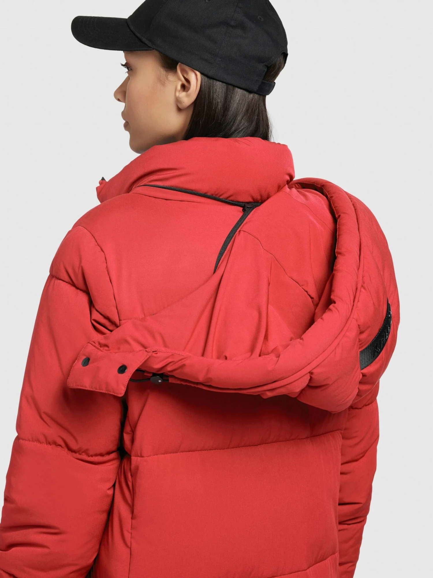Khujo Manteaux De Mi-saison Manteau Mi-saison Melona Femme Rouge 8 Khujo Manteaux De Mi-saison Manteau Mi-saison Melona Femme Rouge - Image 8